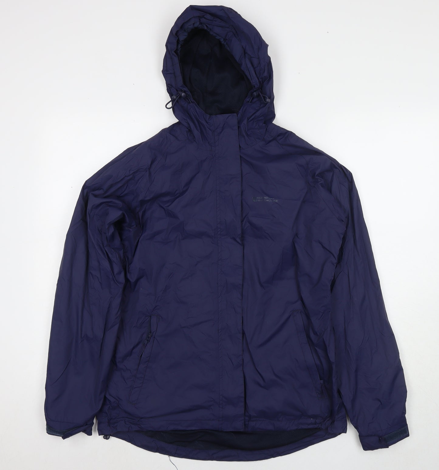 Mountain Warehouse Womens Blue Jacket Size 12 Zip