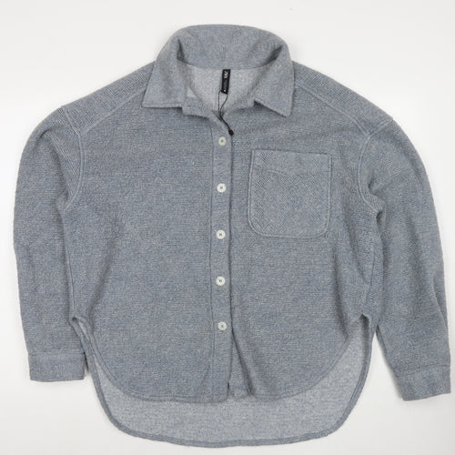 Zara Womens Grey Jacket Size M Button