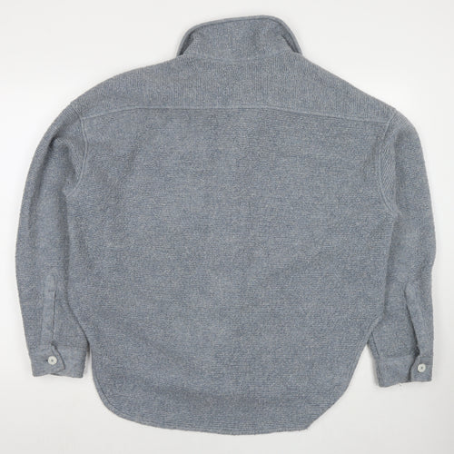 Zara Womens Grey Jacket Size M Button