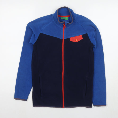 Mountain Warehouse Boys Blue Jacket Size 11-12 Years Zip