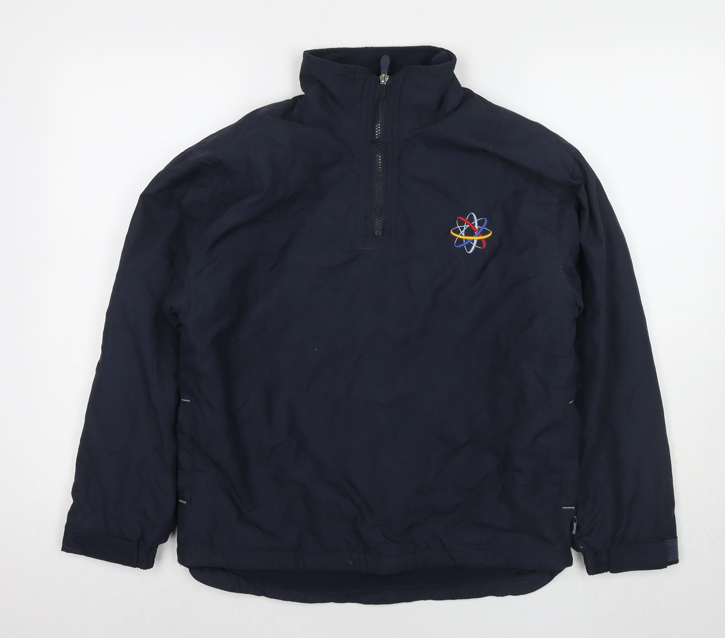 PB Sport Boys Blue Anorak Jacket Size 13 Years Zip