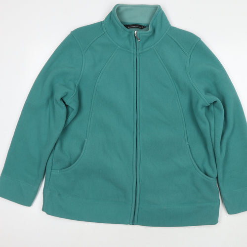 Bonmarché Womens Blue Jacket Size M Zip