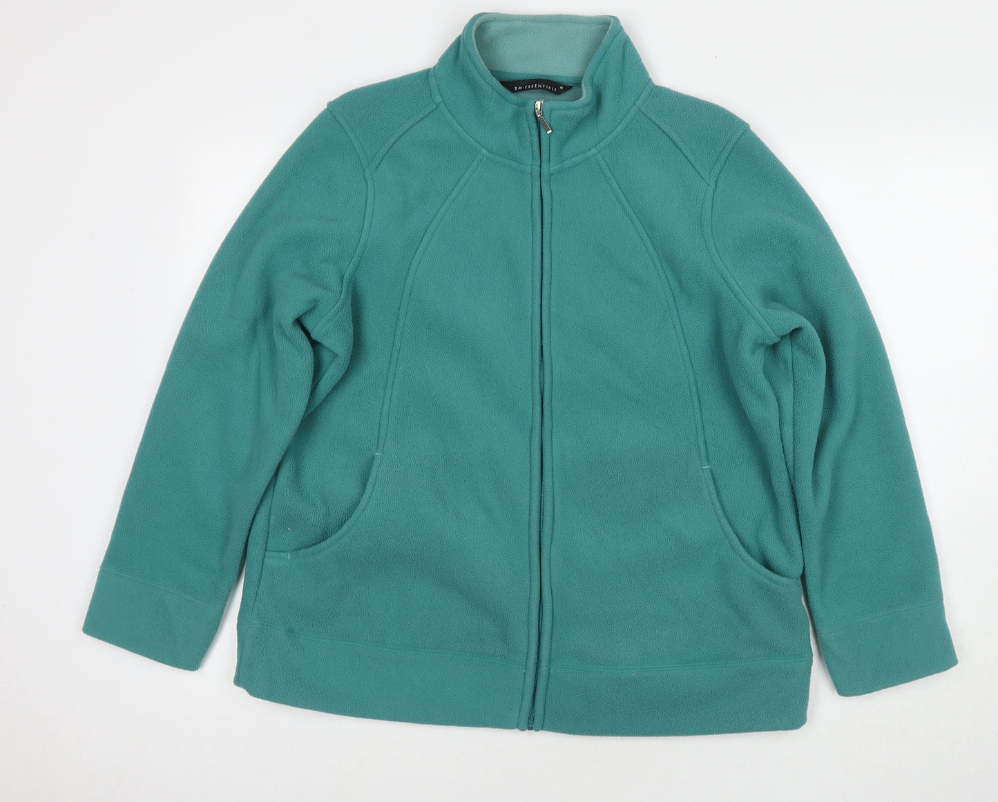 Bonmarché Womens Blue Jacket Size M Zip