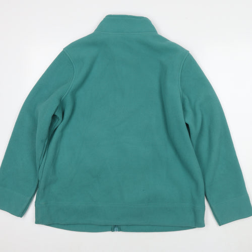 Bonmarché Womens Blue Jacket Size M Zip