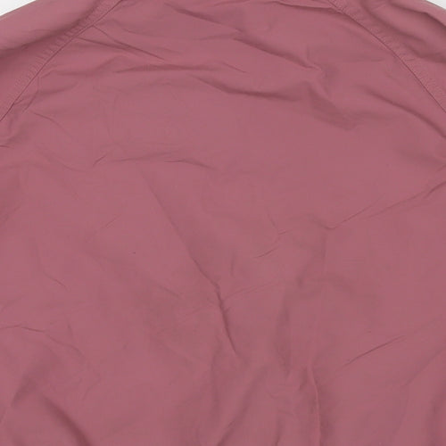 Maine Womens Pink Bomber Jacket Jacket Size M Zip