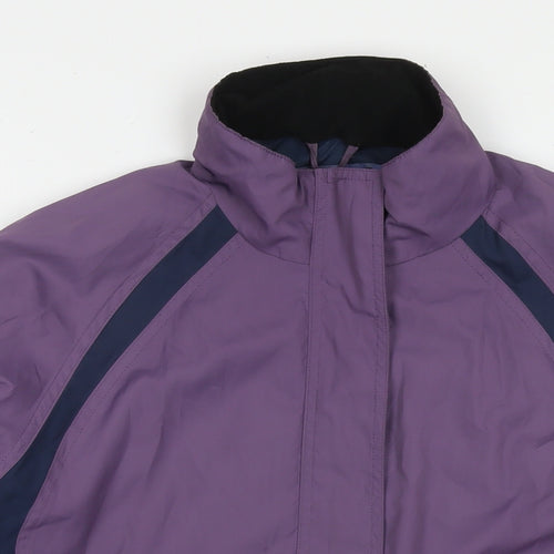 TOG24 Womens Purple Jacket Size L Zip