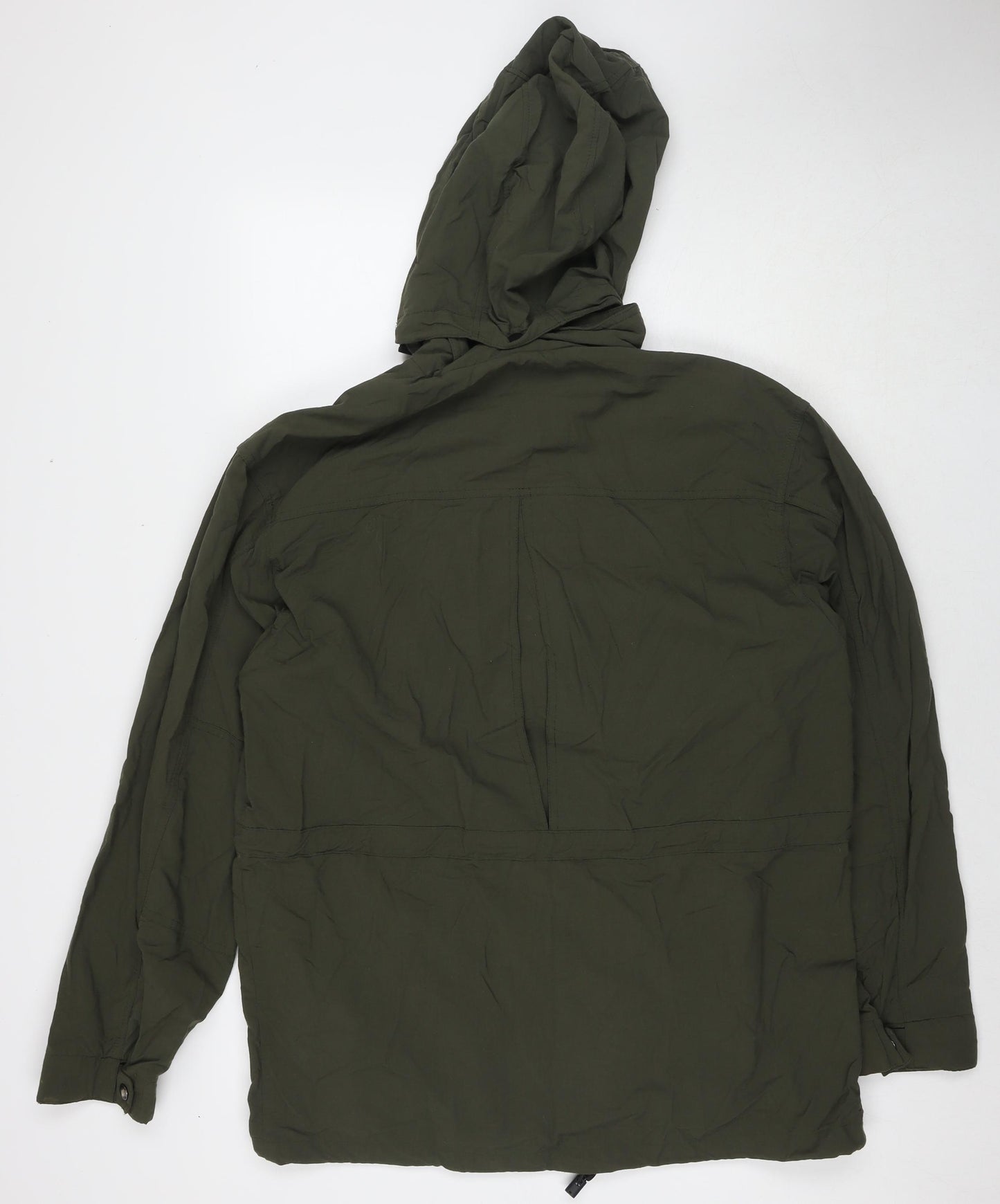 Rohan Mens Green Parka Jacket Size M Zip