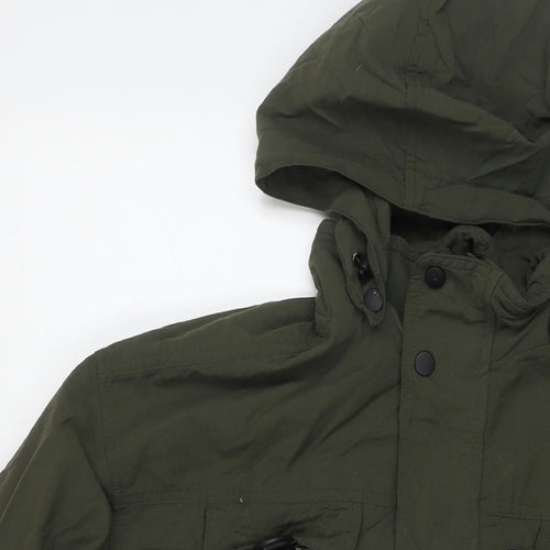 Rohan Mens Green Parka Jacket Size M Zip