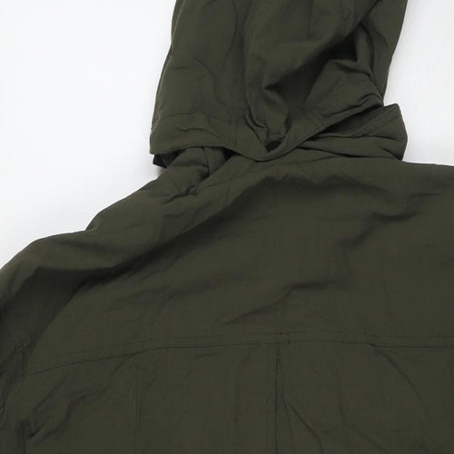 Rohan Mens Green Parka Jacket Size M Zip