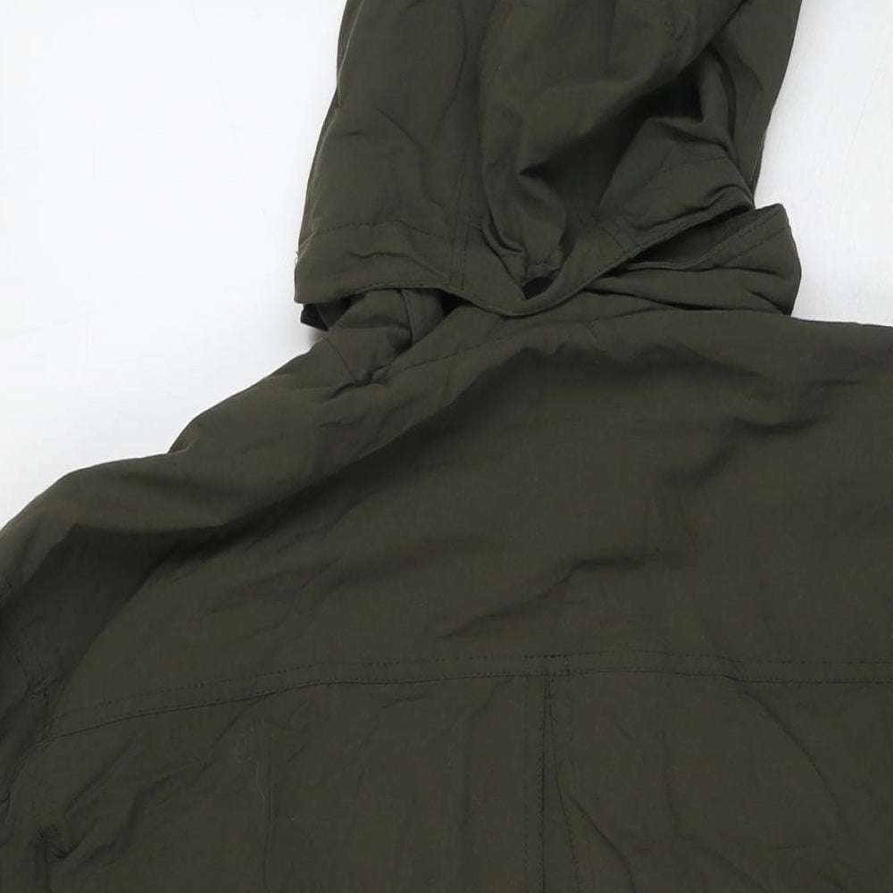 Rohan Mens Green Parka Jacket Size M Zip