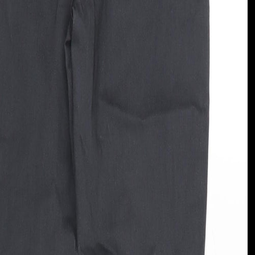 Marks and Spencer Womens Grey Cotton Blend Skinny Jeans Size 8 L29 in Regular Zip
