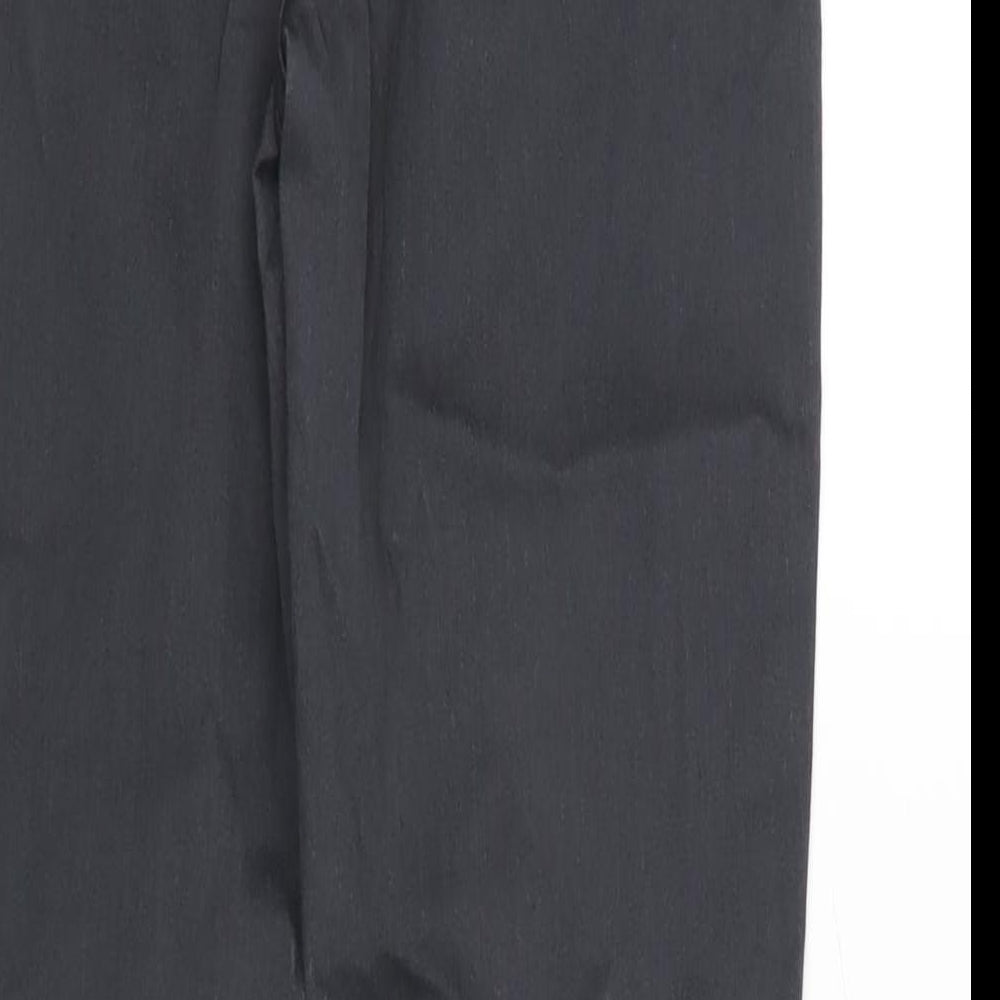 Marks and Spencer Womens Grey Cotton Blend Skinny Jeans Size 8 L29 in Regular Zip