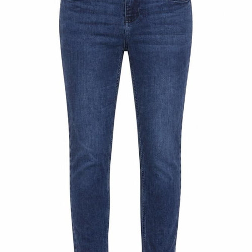NEXT Womens Blue Cotton Blend Skinny Jeans Size 12 L27 in Regular Zip