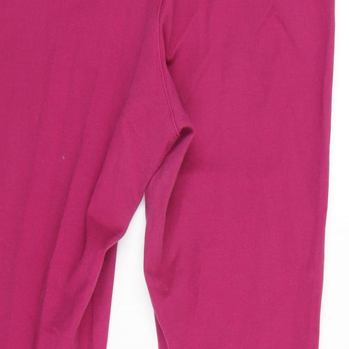 Gap Womens Purple Cotton Blend Cropped Jeans Size 40 in L25 in Slim Zip