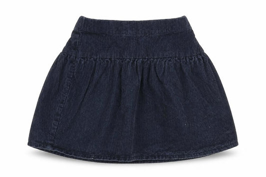TU Girls Blue Cotton Skater Skirt Size 5-6 Years Regular