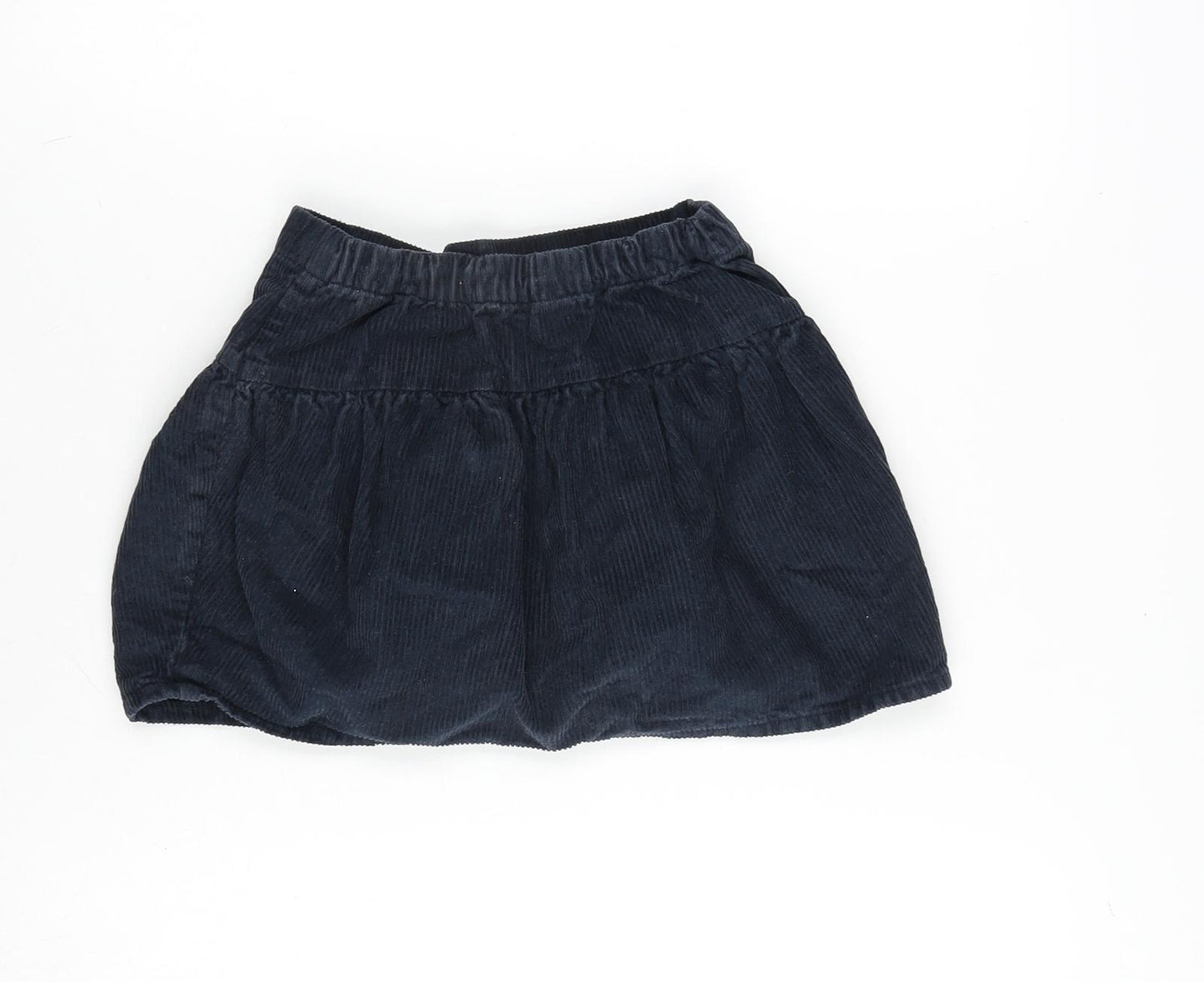 TU Girls Blue Cotton Skater Skirt Size 5-6 Years Regular