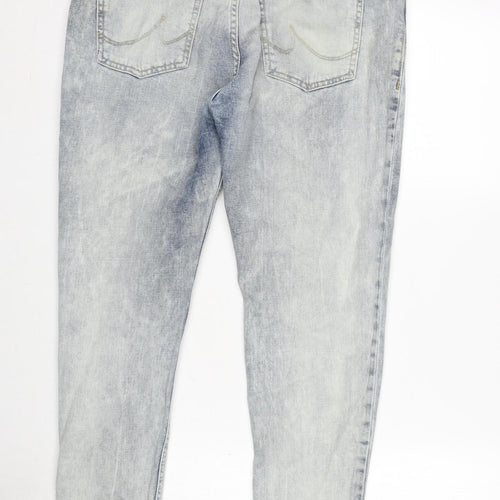 LTB Mens Blue Cotton Blend Straight Jeans Size 34 in L27 in Regular Zip