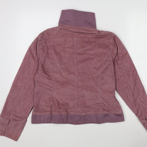Modern Woman Womens Purple Jacket Size 16 Button