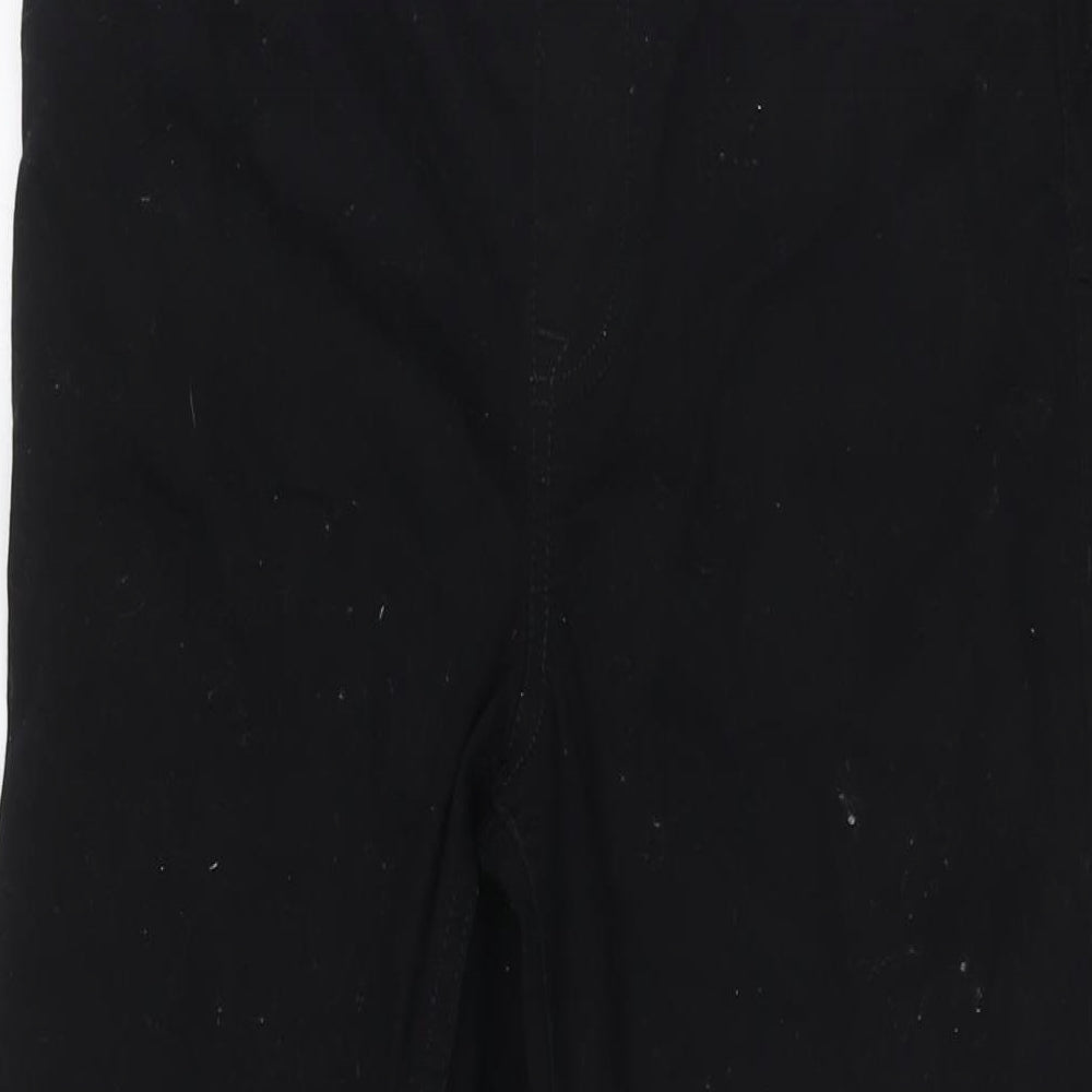 New Look Womens Black Herringbone Cotton Jegging Jeans Size 14 L29 in Regular