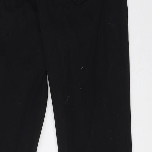 New Look Womens Black Herringbone Cotton Jegging Jeans Size 14 L29 in Regular
