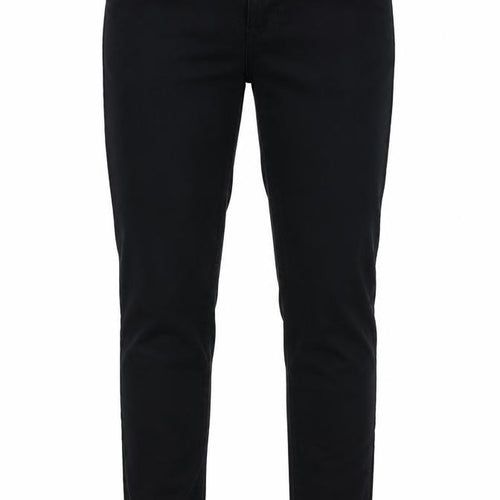 NEXT Womens Black Cotton Skinny Jeans Size 12 L28 in Slim Button