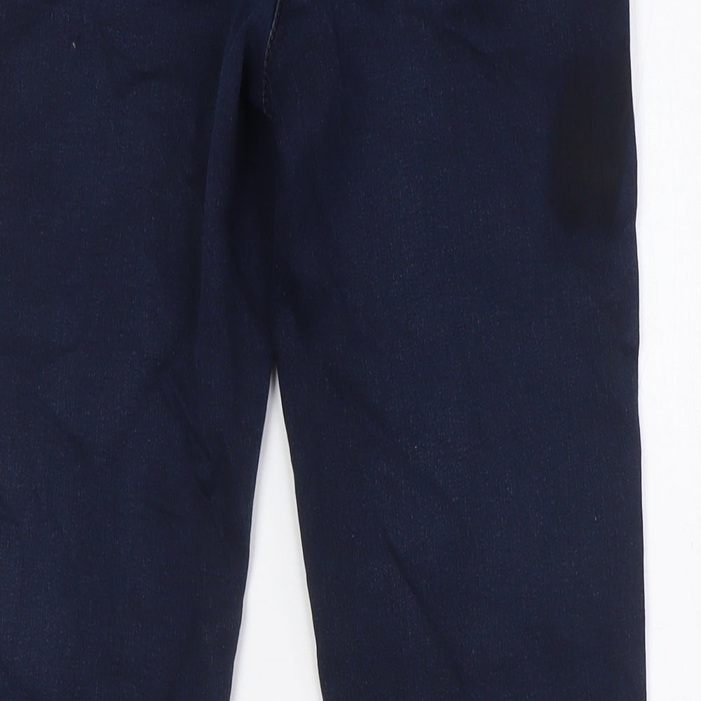 Gerry Weber Womens Blue Cotton Straight Jeans Size 8 L26 in Regular Button