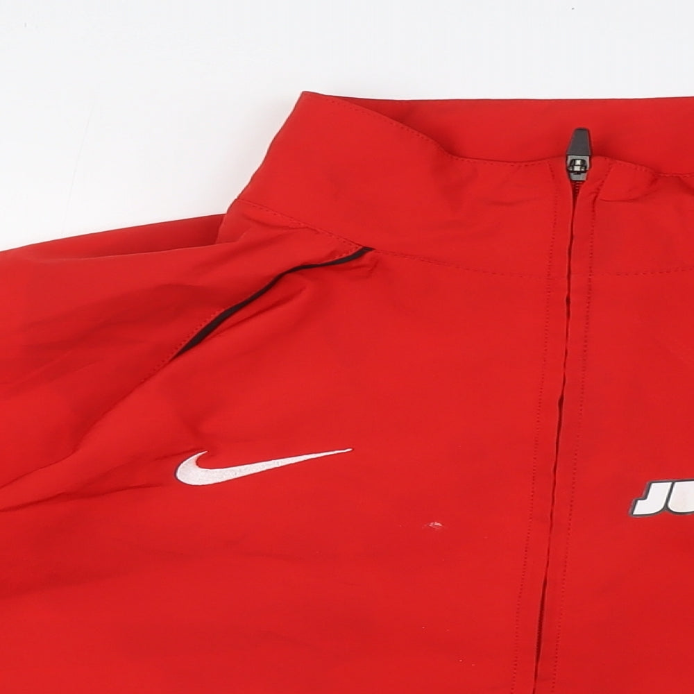 Nike Mens Red Jacket Size L Zip - JustPlay. The FA Mars