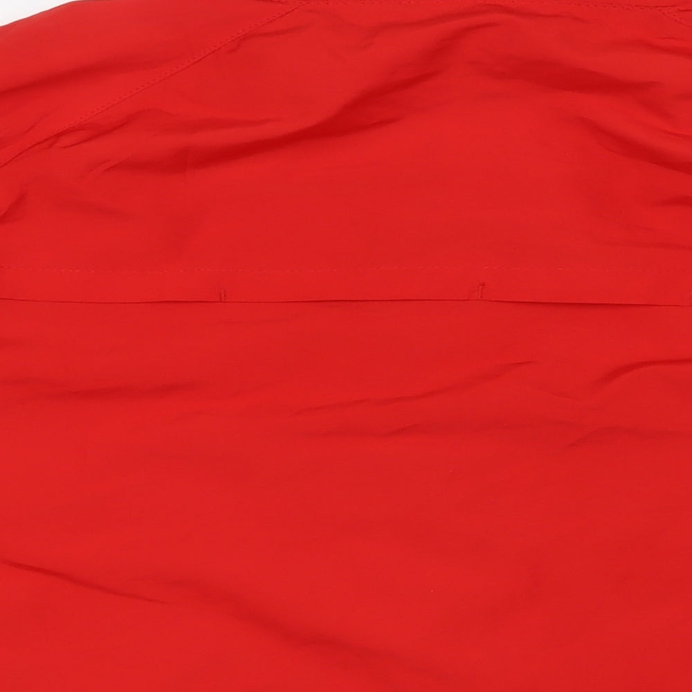 Nike Mens Red Jacket Size L Zip - JustPlay. The FA Mars