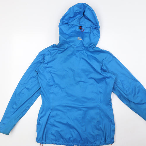 Mountain Equipment Womens Blue Jacket Size 12 Zip - Gore-Tex, Walking