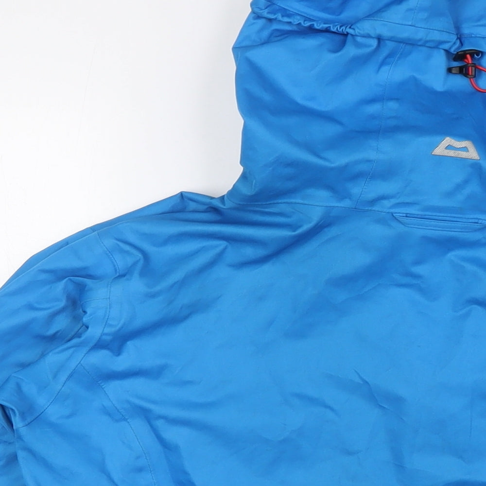 Mountain Equipment Womens Blue Jacket Size 12 Zip - Gore-Tex, Walking