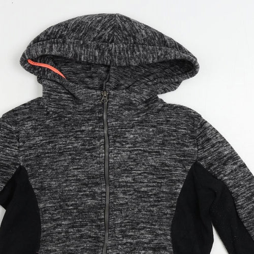 NEXT Womens Grey Jacket Size 8 Zip - Hooded
