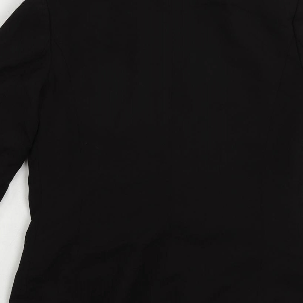 H&M Womens Black Jacket Blazer Size 6 - Open