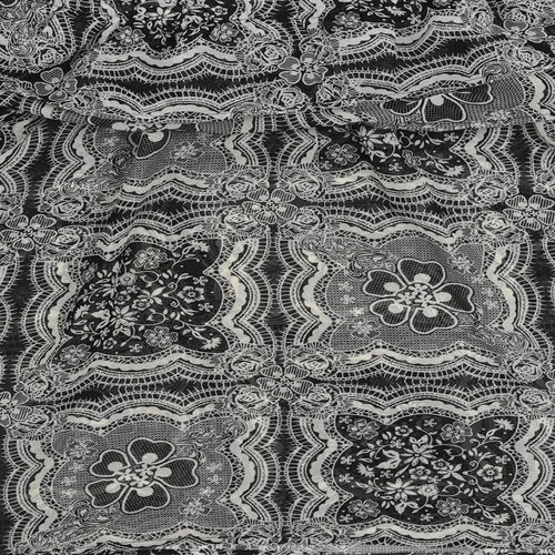 Apricot Womens Black Paisley Polyester Basic Blouse Size 10 Off the Shoulder - Sheer