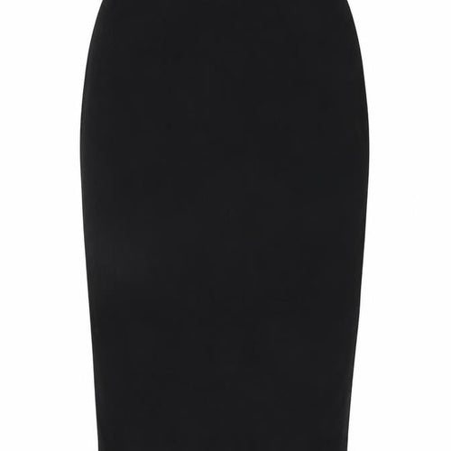 ASOS Womens Black Viscose Straight & Pencil Skirt Size 8