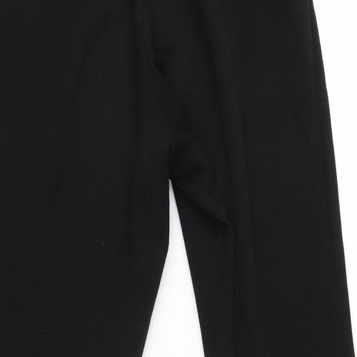 New Look Womens Black Polyester Trousers Size 12 L31 in Regular
