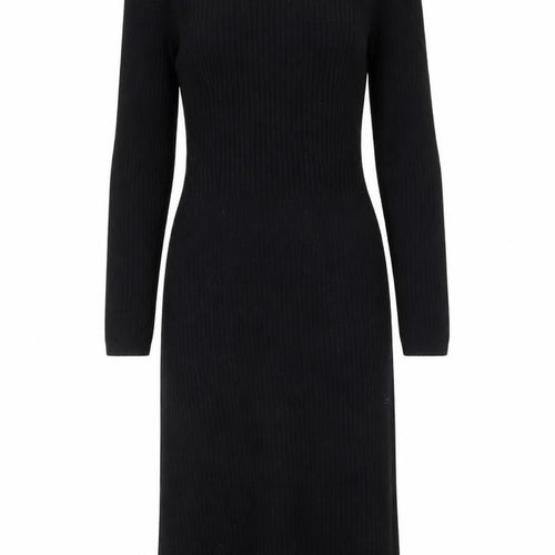 Gap Womens Black Cotton Jumper Dress Size XS Crew Neck Pullover