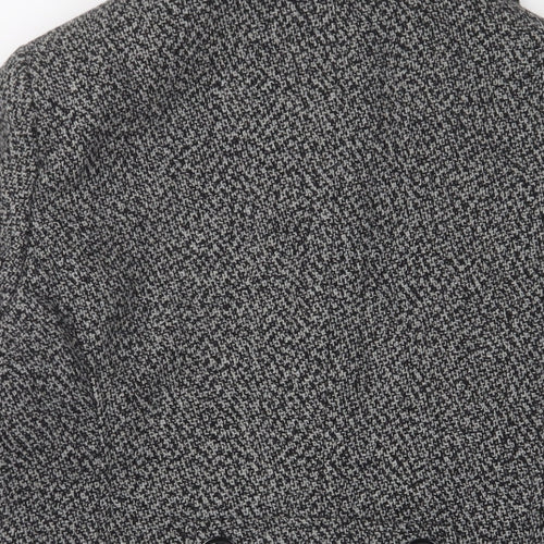 Debenhams Womens Grey Jacket Size 14 Button