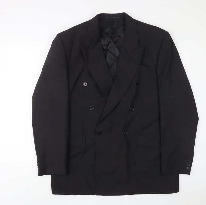 Cambridge Mens Grey Wool Jacket Suit Jacket Size 42 Regular - Inside pockets