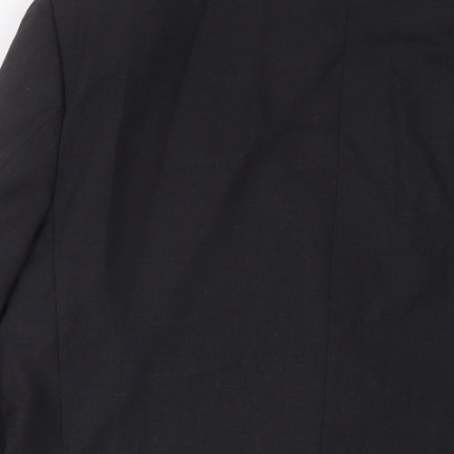 Cambridge Mens Grey Wool Jacket Suit Jacket Size 42 Regular - Inside pockets