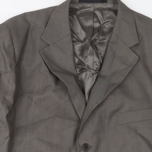 Marks and Spencer Mens Grey Wool Jacket Suit Jacket Size 44 Regular