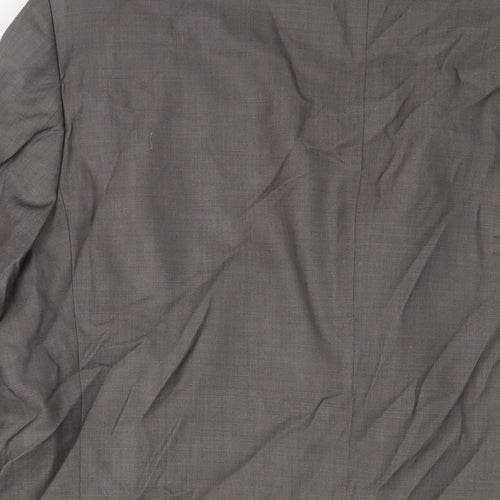 Marks and Spencer Mens Grey Wool Jacket Suit Jacket Size 44 Regular
