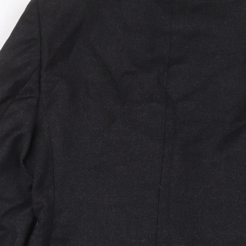 Marks and Spencer Womens Grey Jacket Size 10 Button