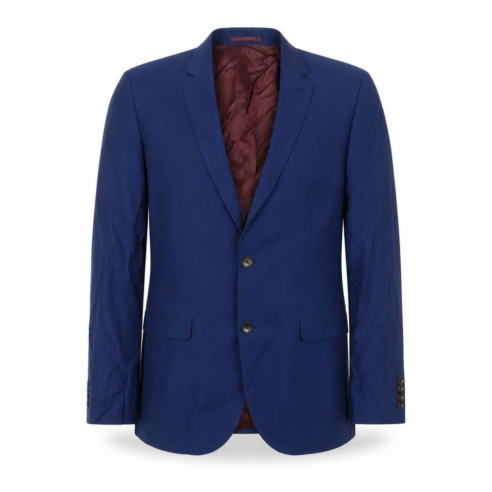 Next Mens Blue Wool Jacket Suit Jacket Size 42 Regular