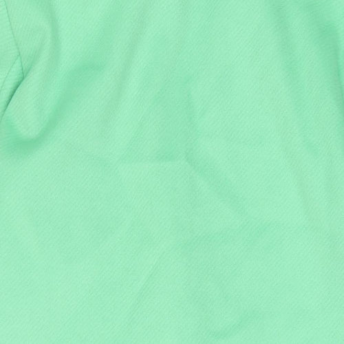 MARKS AND Womens Green Overcoat Coat Size 16 Button
