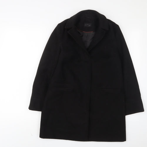 Topshop Womens Black Jacket Size 6 Zip