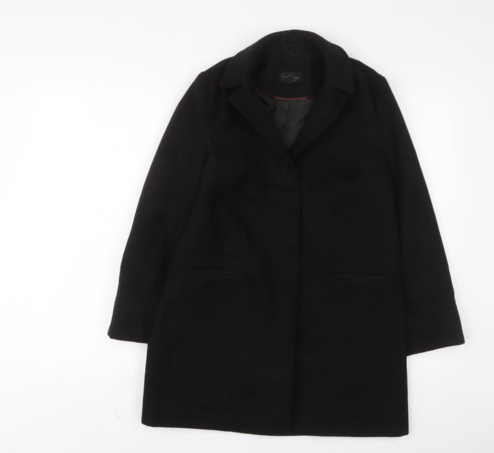 Topshop Womens Black Jacket Size 6 Zip