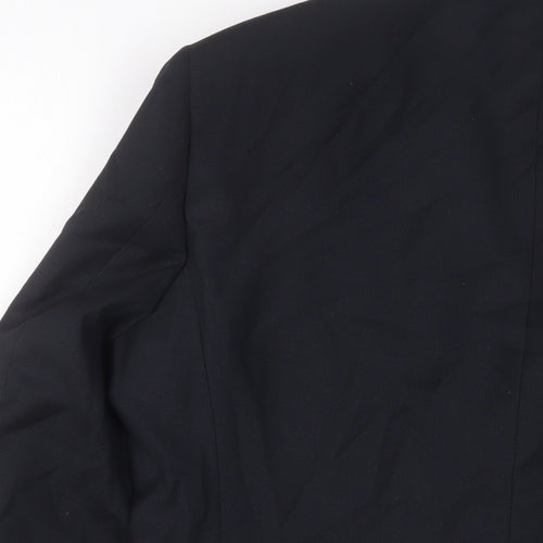 NEXT Mens Blue Polyester Jacket Suit Jacket Size 40 Regular
