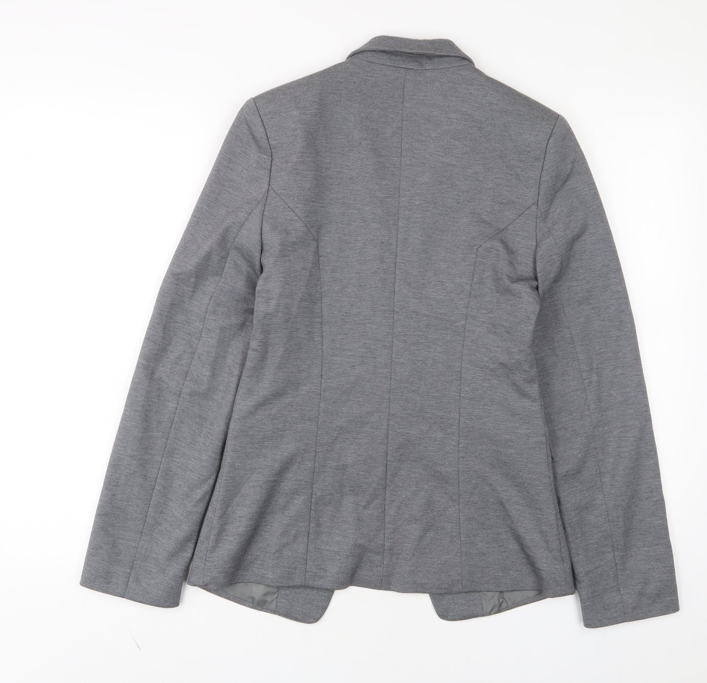 Oasis Womens Grey Jacket Blazer Size 6 - Open