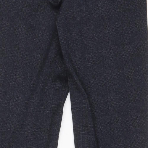 celio* Womens Blue Polyester Trousers Size S L30 in Regular Hook & Eye