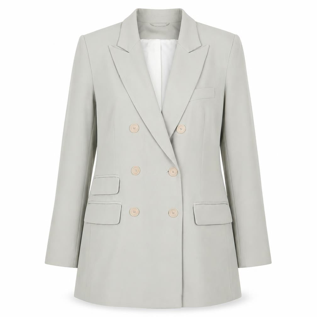 H&M Womens Green Jacket Blazer Size 16 Button